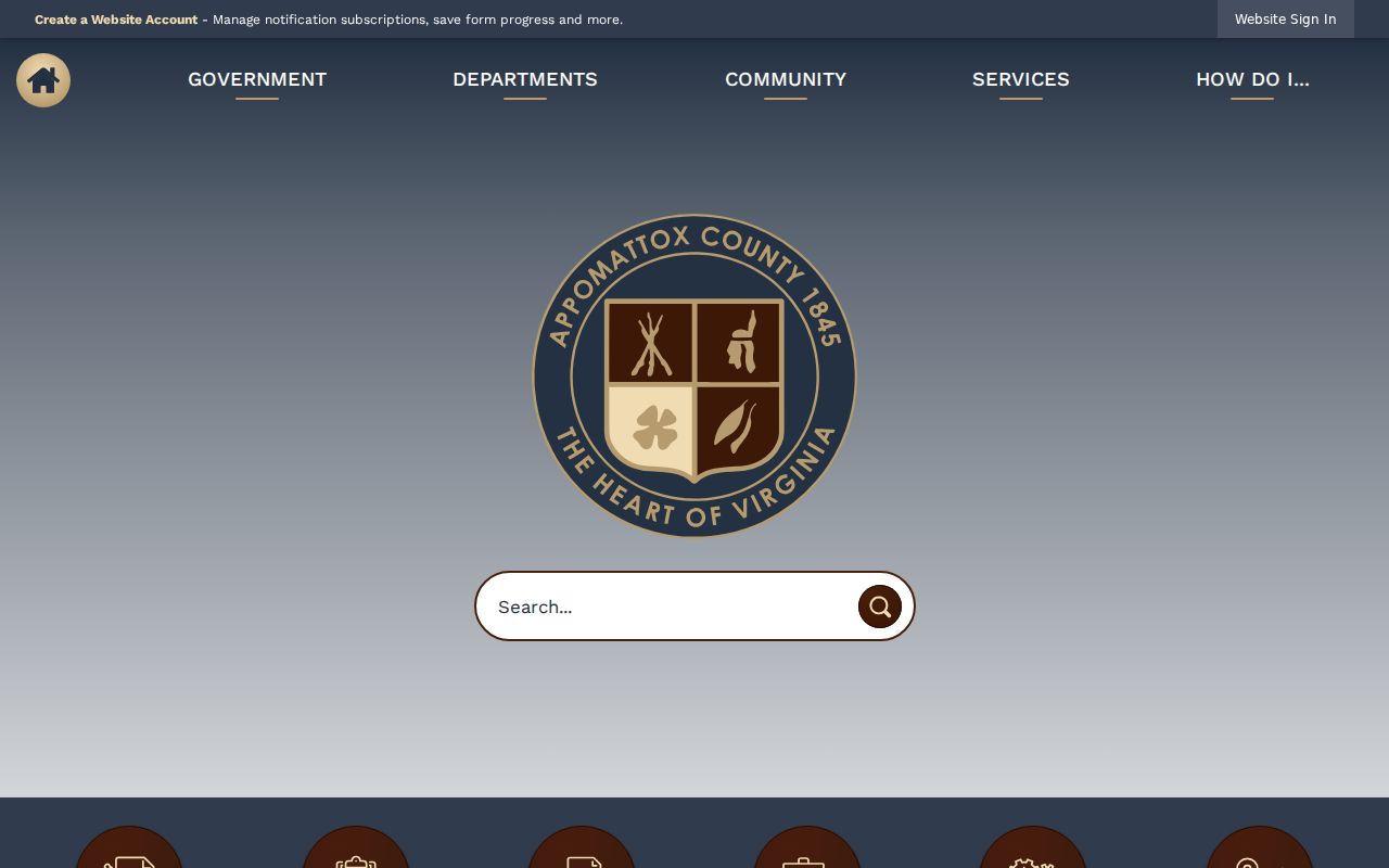 Appomattox County criminal records and official county offices